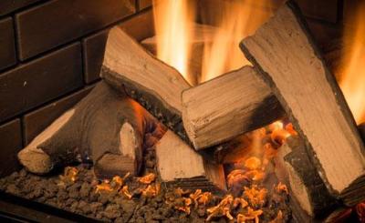 30" Sierra Flame Abbot 30IN Direct Vent Gas Insert - ABBOT-30BL-DELUXE-NG