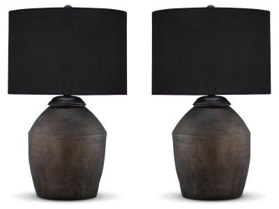 Signature Design by Ashley Naareman 2-Piece Lamp Set - L100804X2
