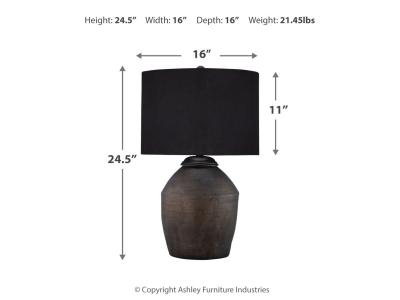 Signature Design by Ashley Naareman 2-Piece Lamp Set - L100804X2