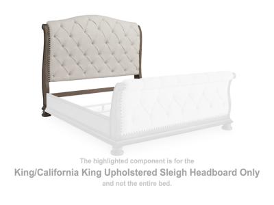 Signature Design by Ashley Ardenfield King/California King Upholstered Sleigh Headboard - B944-58