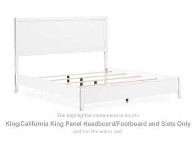 Signature Design by Ashley Binterglen King/California King Panel Headboard/Footboard and Slats - B427-82