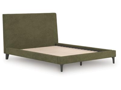 Signature Design by Ashley Chirason Queen Upholstered Bed with Roll Slats - PCB3367-81