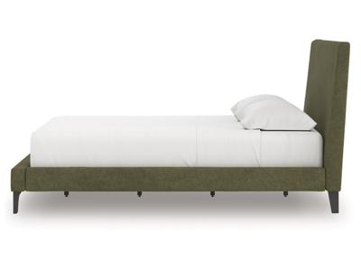 Signature Design by Ashley Chirason Queen Upholstered Bed with Roll Slats - PCB3367-81