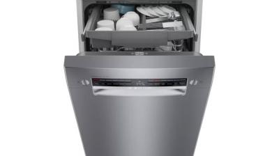 18" Bosch  44 dB Decibel Level 6 Wash Cycles 3 Loading Racks Dishwasher - SPE68B55UC