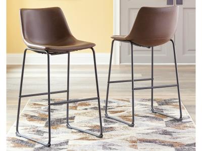 Signature Design by Ashley Centiar Pub Height Bar Stool (Set of 2) - D372-130X2
