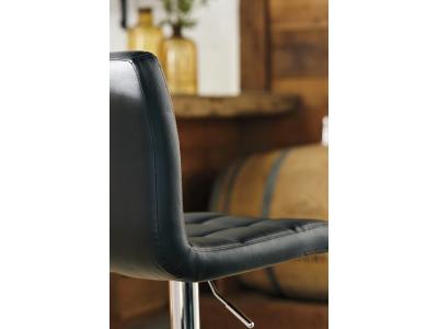 Signature Design by Ashley Bellatier Adjustable Height Bar Stool (Set of 2) - D120-130X2