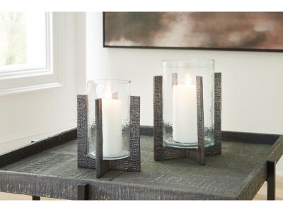 Signature Design by Ashley Garekton Candle Holder (Set of 2) - A2000591