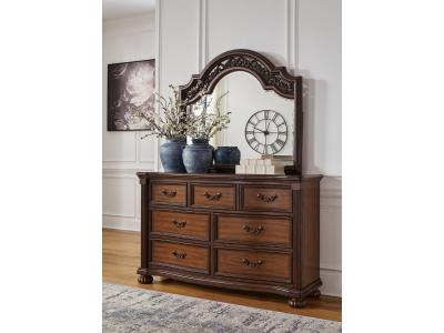 Signature Design by Ashley Lavinton Dresser and Mirror - B764B1