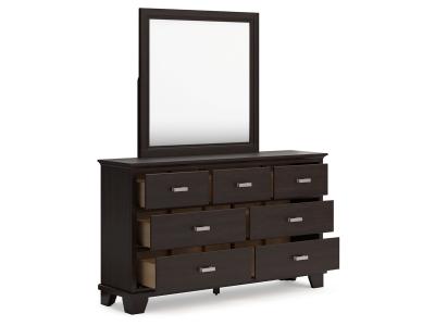 Signature Design by Ashley Covetown Dresser and Mirror - B441B1