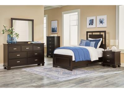 Signature Design by Ashley Covetown Dresser and Mirror - B441B1