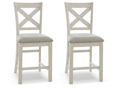 Signature Design by Ashley Robbinsdale Barstool (Set of 2) - D642-124X2