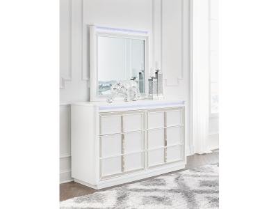 Signature Design by Ashley Chalanna Dresser and Mirror - B822B1