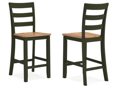 Signature Design by Ashley Gesthaven Counter Height Barstool (Set of 2) - D401-124X2