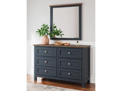 Signature Design by Ashley Landocken Dresser and Mirror - B414B1