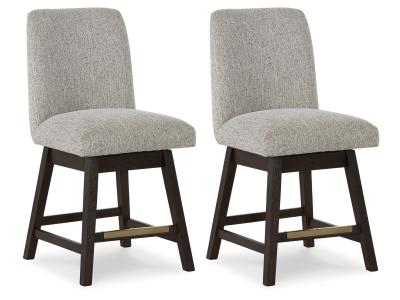 Signature Design by Ashley Burkhaus Counter Height Barstool (Set of 2) - D984-124X2