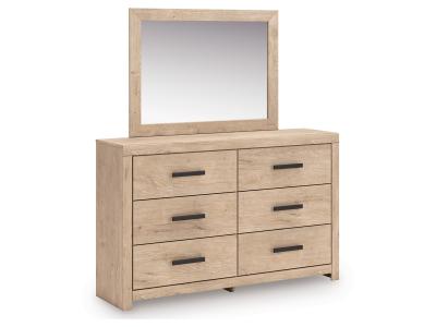 Signature Design by Ashley Sanginlane Dresser and Mirror - B3787B1