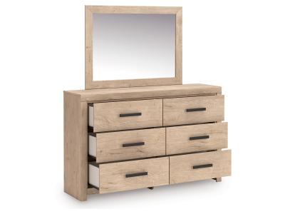 Signature Design by Ashley Sanginlane Dresser and Mirror - B3787B1