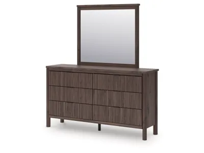 Signature Design by Ashley Pamytta Dresser and Mirror - PCB2614B1