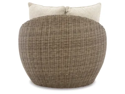 Signature Design by Ashley Danson 2 Swivel Lounge Chairs and End Table - P505P1