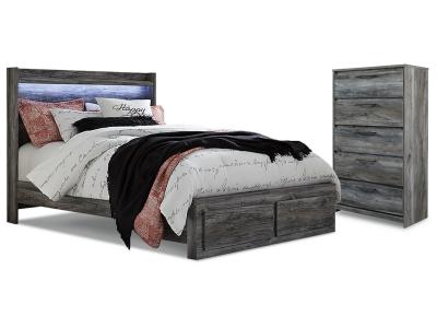 Signature Design by Ashley Baystorm Queen Panel Storage Bed with Chest - B221B38