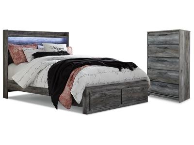 Signature Design by Ashley Baystorm King Panel Storage Bed with Chest - B221B37