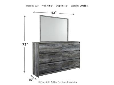 Signature Design by Ashley Baystorm Full Panel Bed, Dresser, Mirror and Nightstand - B221B18