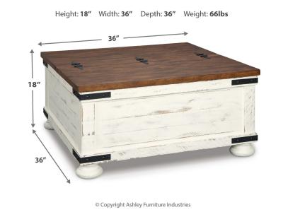 Signature Design by Ashley Wystfield Coffee Table and 2 End Tables - T459T1