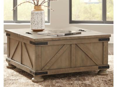 Signature Design by Ashley Aldwin Coffee Table and 2 End Tables - T457T1