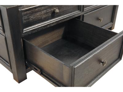 Signature Design by Ashley Tyler Creek Coffee Table and 2 Chairside End Tables - T736T1