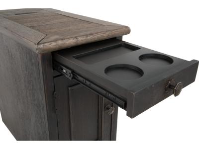 Signature Design by Ashley Tyler Creek Coffee Table and 2 Chairside End Tables - T736T1