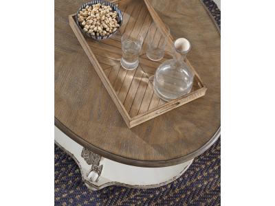 Signature Design by Ashley Realyn Coffee Table and 2 End Tables - T743T1