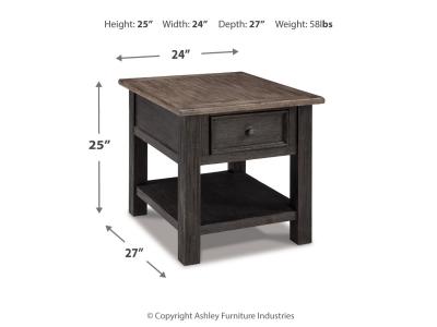 Signature Design by Ashley Tyler Creek Coffee Table and 2 End Tables - T736T2