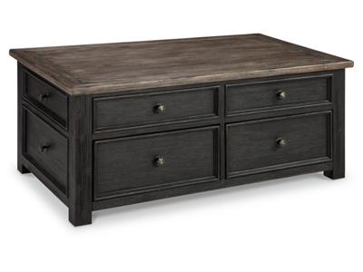 Signature Design by Ashley Tyler Creek Coffee Table and 2 End Tables with Console - T736T3