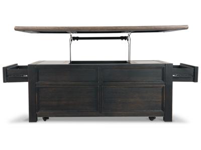 Signature Design by Ashley Tyler Creek Coffee Table and 2 End Tables with Console - T736T3