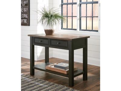 Signature Design by Ashley Tyler Creek Coffee Table and 2 End Tables with Console - T736T3