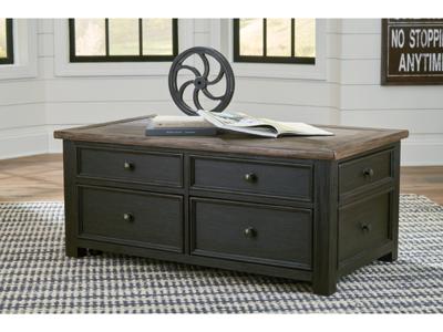 Signature Design by Ashley Tyler Creek Coffee Table and 2 End Tables with Console - T736T3