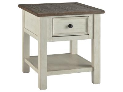 Signature Design by Ashley Bolanburg Coffee Table and 2 End Tables - T637T3