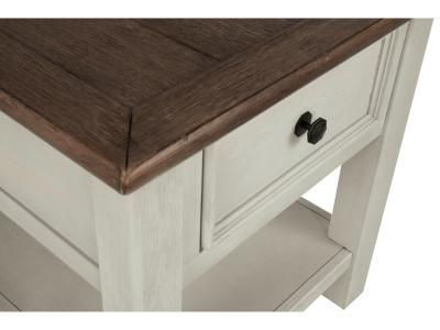 Signature Design by Ashley Bolanburg Coffee Table and 2 End Tables - T637T3