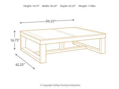 Signature Design by Ashley Watson Coffee Table and 2 End Tables - T481T2