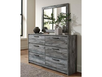 Signature Design by Ashley Baystorm Queen Panel Bed with 2 Side Storage, Dresser, Mirror, and Nightstand - B221B43