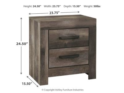 Signature Design by Ashley Wynnlow Queen Panel Bed, Dresser, Mirror, and Nightstand - B440B25