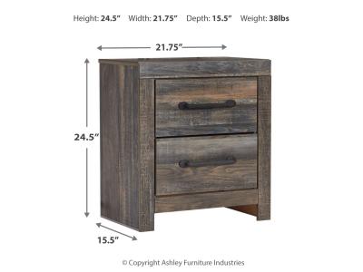 Signature Design by Ashley Drystan Full Panel Bed, Dresser, Mirror, and Nightstand - B211B60