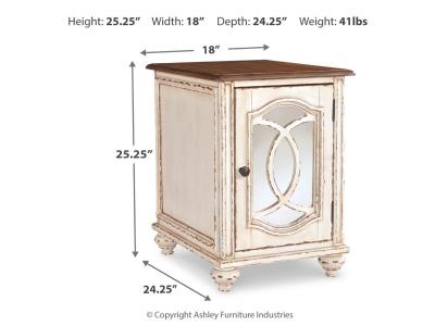 Signature Design by Ashley Realyn Coffee Table and 2 End Tables - T743T2