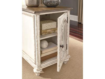 Signature Design by Ashley Realyn Coffee Table and 2 End Tables - T743T2