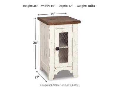 Signature Design by Ashley Wystfield Coffee Table and Chairside End Table - T459T4