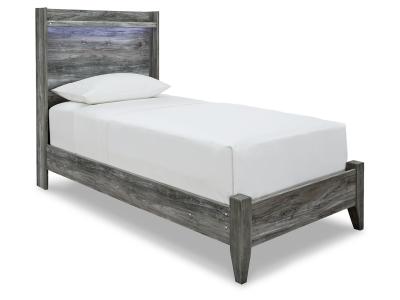 Signature Design by Ashley Baystorm 2 Twin Panel Beds, 2 Mattresses, 2 Foundations, and Chest - B221B45