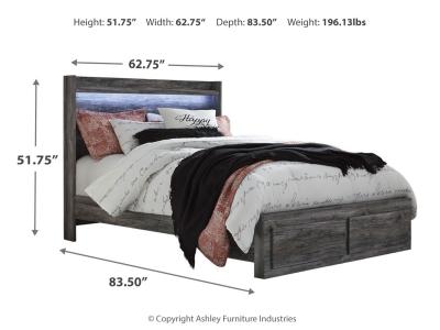 Signature Design by Ashley Baystorm Queen Panel Storage Bed, Dresser and Nightstand - B221B48