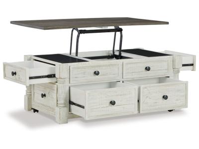 Signature Design by Ashley Havalance Lift Top Coffee Table and 2 End Tables - T994T1