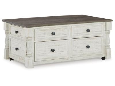 Signature Design by Ashley Havalance Lift Top Coffee Table and 2 End Tables - T994T1