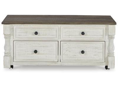 Signature Design by Ashley Havalance Lift Top Coffee Table and 2 End Tables - T994T1